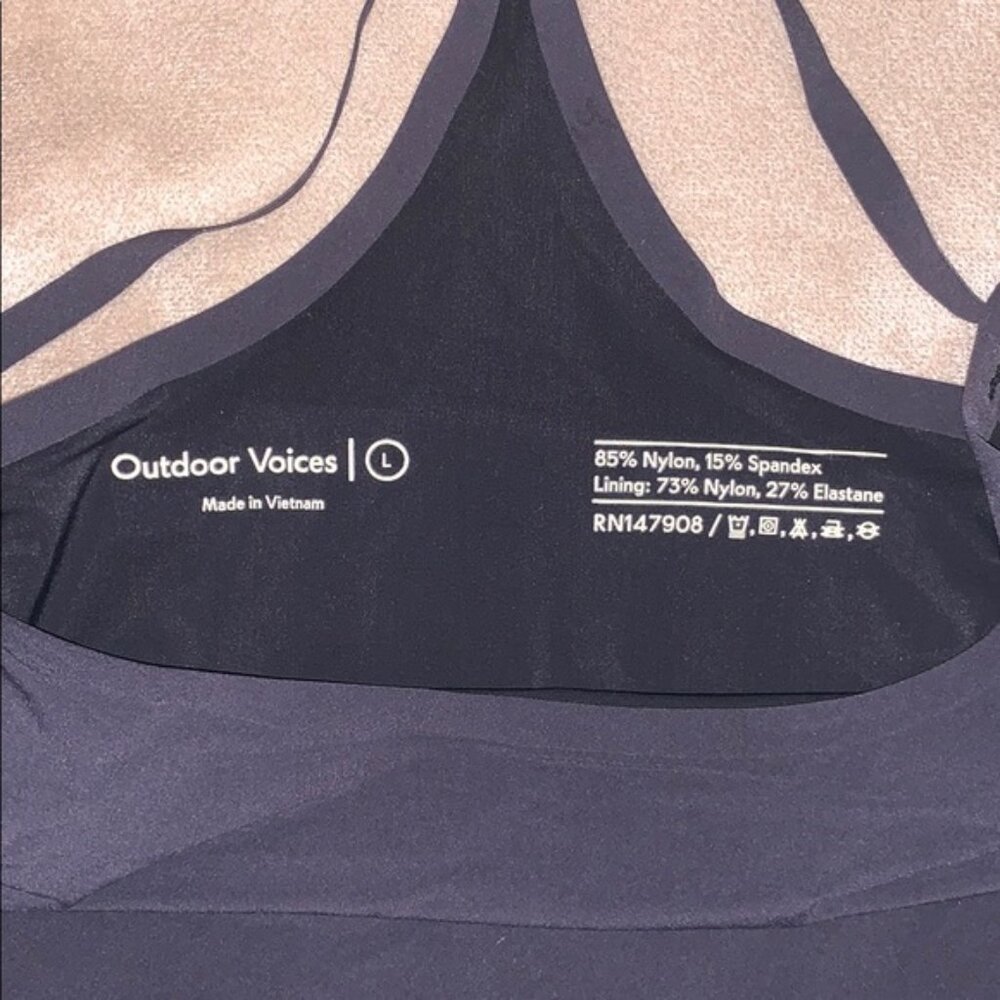 Outdoor Voices The Exercise Dress in Black, Size Large, new with tags!! - Picture 7 of 7